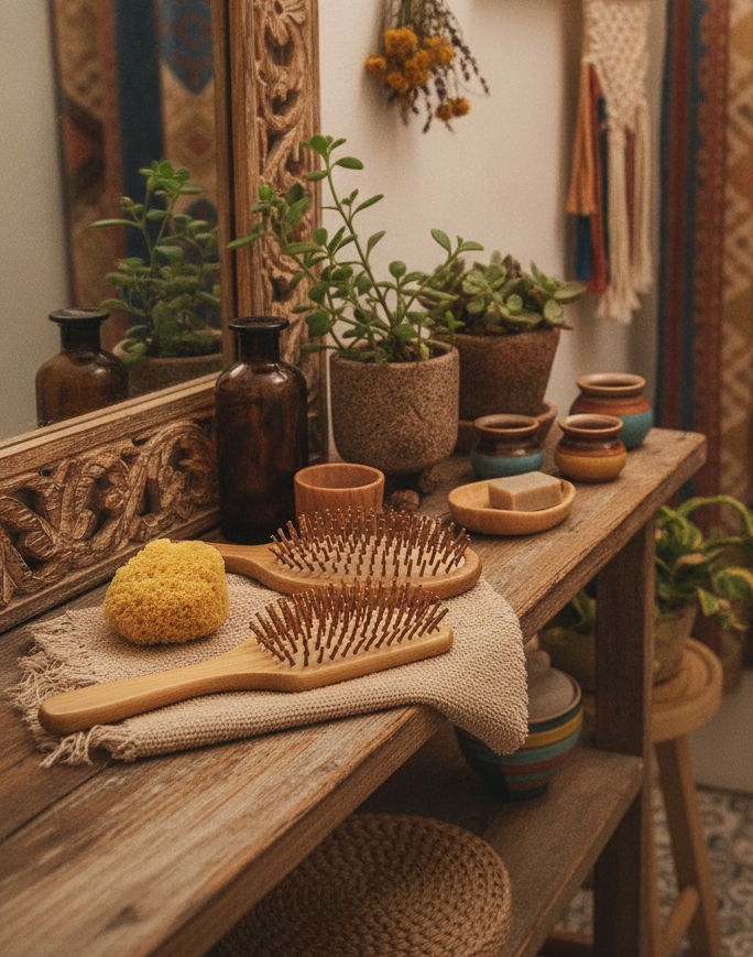 Bamboo Hair Brush